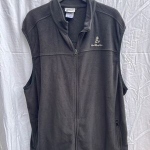 Disney Unisex Black Fleece Vest